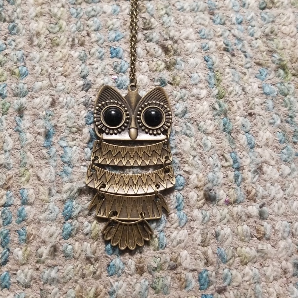 Owl necklace